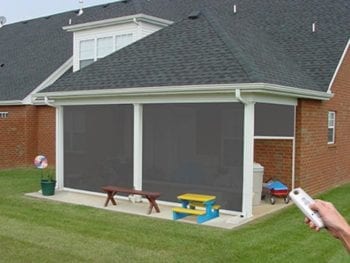 Motorized Retractable Screen Porch