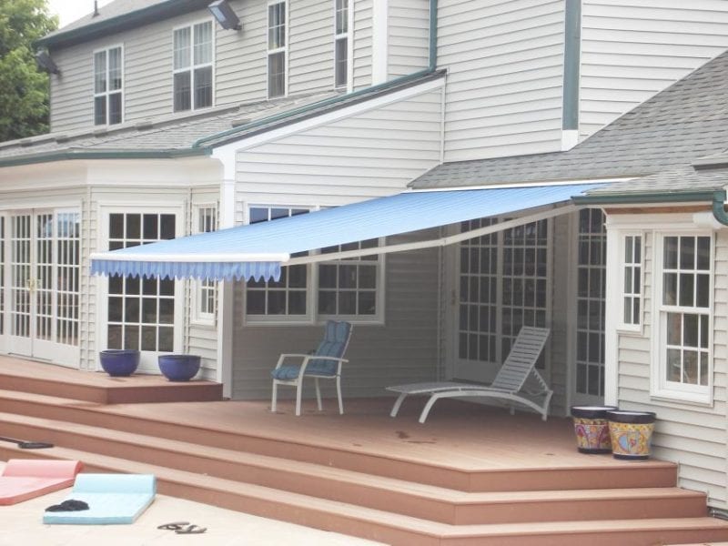 Retractable Motorized Awning
