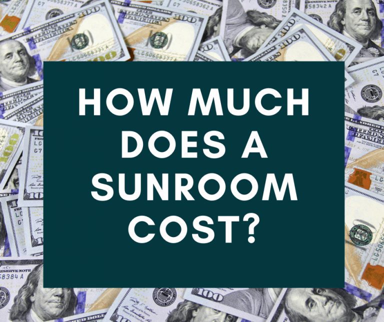 how much does a sunroom cost