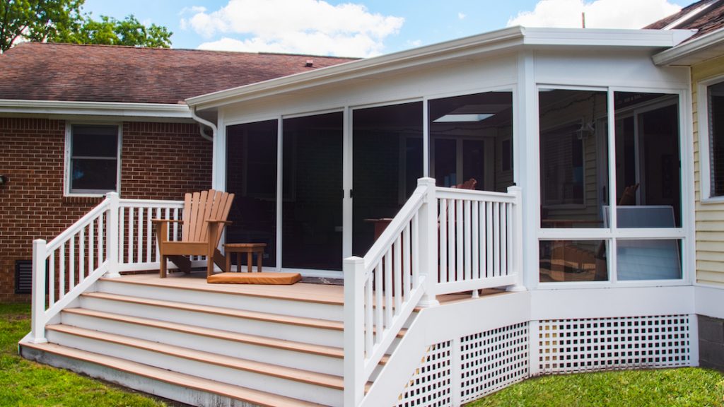 Screened In Porch - Norfolk, VA - ECCO Sunroom & Awning