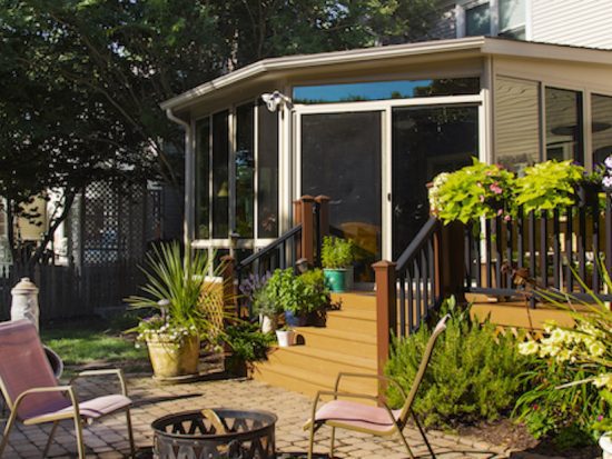 Sunroom Exterior - Chesapeake, VA - ECCO Sunroom & Awning