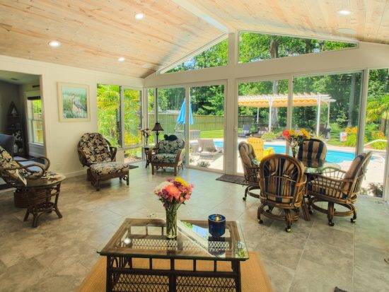 Sunroom Interior - Virginia Beach, VA - ECCO Sunroom & Awning