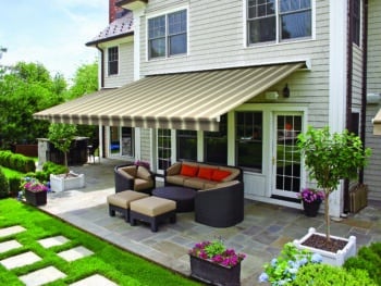 Awning with Straight Valance
