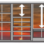 Vinyl 4-Track Windows