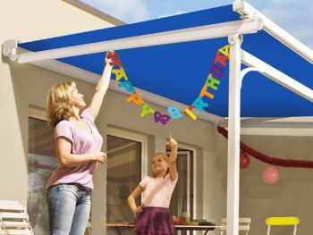 Tension Shade Structures are perfect for parties.