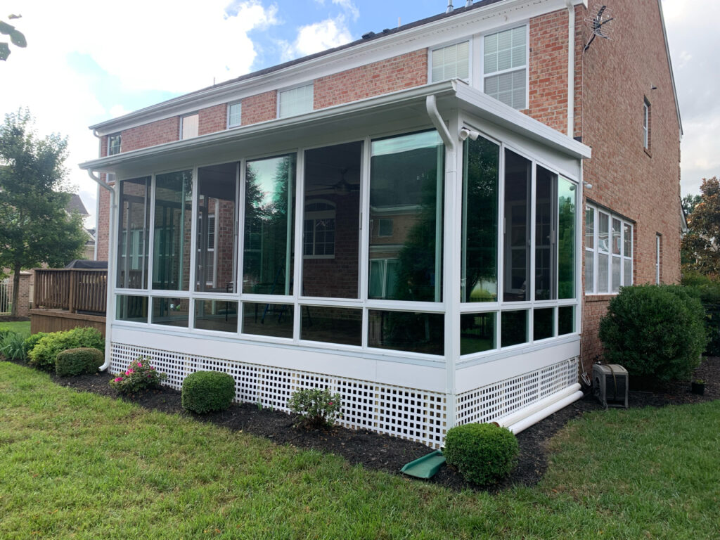 Custom Sunroom Addition Exterior by ECCO Sunrooms