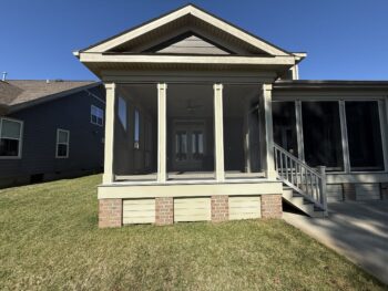 Newton Before Porch Conversion Chesapeake